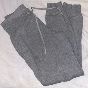 Gray Lululemon Ready to Rulu Joggers